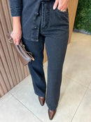 Conjunto Black Com Brilho Ozzo