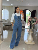 Macacão Alenice Jeans