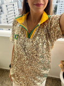 Blusa Polo Brasil