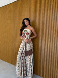 Conjunto Pantalona jardim encantado