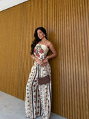 Conjunto Pantalona jardim encantado