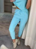 Calça De Tricô Com Barra Italiana Gabi