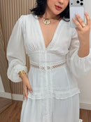 Vestido longo Gold