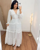 Vestido longo Gold