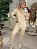 Calça De Tricô Com Barra Italiana Gabi