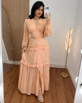 Vestido longo Gold