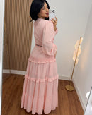 Vestido longo Gold