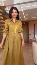 Vestido em Linho Puro Mayla