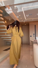 Vestido em Linho Puro Mayla