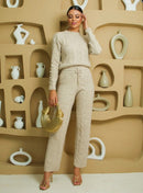 Conjunto Amalfi Tricot Mousse Inverno