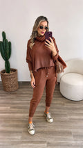 CONJUNTO EM LÃZINHA MALHA TRICOT