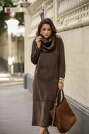 Vestido Tecido plush premium