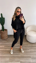 CONJUNTO EM LÃZINHA MALHA TRICOT