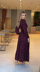 Vestido Manga Longa Larissa Floral