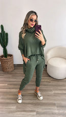 CONJUNTO EM LÃZINHA MALHA TRICOT