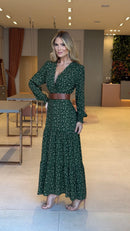 Vestido Manga Longa Larissa Floral